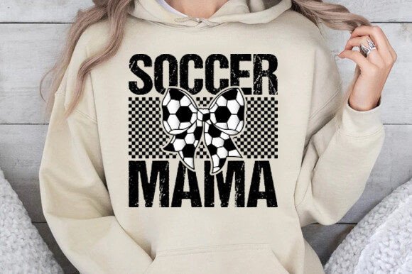 Coquette Soccer Mama Graphics for T-Shirt Designs