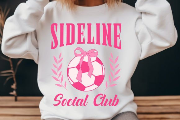 Coquette Vintage Soccer Mom Mama SVG PNG Graphics & T-Shirt Designs