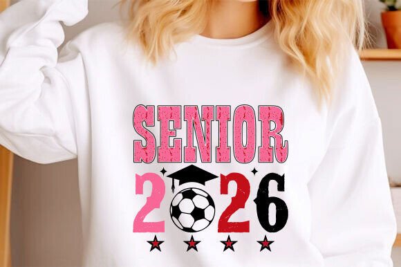 Senior Soccer 2026 SVG & PNG Graphics Review