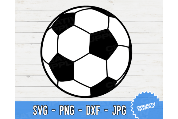 Soccer Ball SVG: Graphics for T-Shirt Designs & Branding