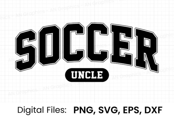 Soccer Uncle Retro Varsity SVG: Real Talk for Embroidery