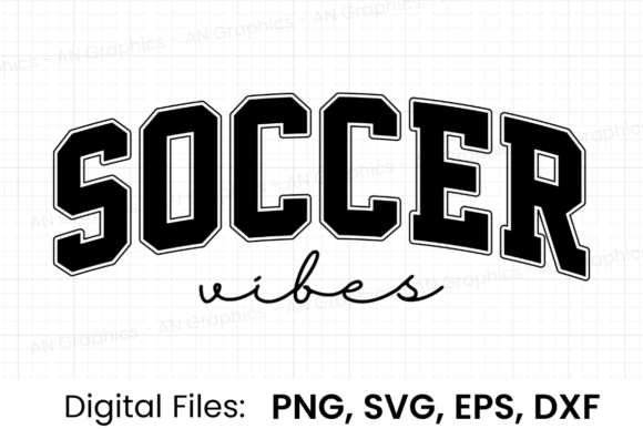 Soccer Vibes Retro Varsity SVG: Graphics & T-Shirt Designs Review