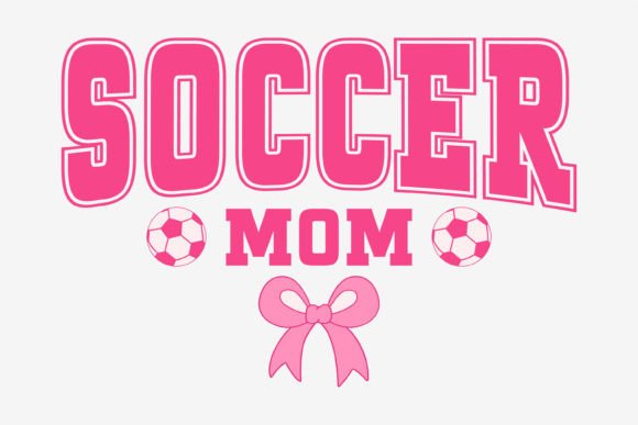 Vintage Coquette Soccer Mom: T-Shirt Graphics